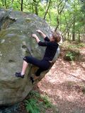Albane Yvorel in Grosse Bosse (Mont Ussy)