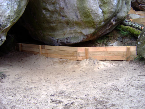  [ Le pied du bloc ] 