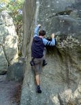 Antoine Chupin in - (Franchard Isatis) - serie of 5 pictures 