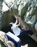 Patrick Arias in D�vers et des Pas Durs (Apremont D�sert) - serie of 6 pictures 