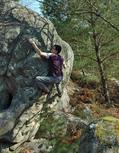 Bart van Raaij in 32 Millienne (Rocher de Corne-Biche)