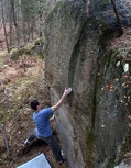 Bart van Raaij in La Proustitu�e assis (Rocher des Princes)