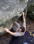 Barth�l�my Schaar in Le Petit Nez (Roche aux Sabots)