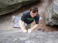 Barth�l�my Schaar in Haute Muraille (Roche aux Sabots)