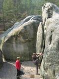 Bernard Kroes in Fissure Est du Piaf (�l�phant) - serie of 4 pictures 