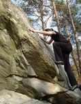 Catherine Gueguen in Fesse gauche (Le Troglodyte) - serie of 2 pictures 