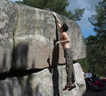 C�dric Morel in Icare (Rocher du Potala)