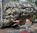 Christian Roum�goux in Jette l'�ponge (Apremont) - serie of 2 pictures 