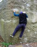Eric Baudin in Dragon (Rocher Guichot) - serie of 8 pictures 