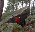 Tony Fouchereau in MR73 (Rocher d'Avon)