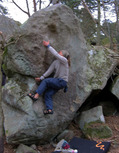 Franck Martinez in Le Crocodile (Rocher d'Avon Ouest)