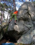 Franck Martinez in L'Hypo-Style (Rocher d'Avon Ouest)