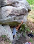 Franck Martinez in Le Der'Bi (Rocher du Mont Morillon)