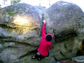 Franck Martinez in Les Trous-Blions (Apremont Butte aux Peintres)