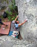 Fr�d�ric Buc in L'Aigle Entier (Gorge aux Merisiers)
