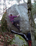 Fr�d�ric Buc in Fil-Entropie (Rocher d'Avon Ouest)