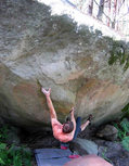 Fr�d�ric Buc in Karma Gai (Rocher du Mont Morillon)