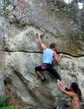 Fr�d�ric Buc in M�l�ze Majest� (Gorge aux Merisiers)