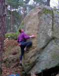 Fr�d�ric Buc in Les Rondeurs de Diane (Rocher d'Avon)