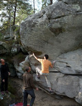 G�rald Coste in Le Toucher du Gr�s (Maunoury) - serie of 6 pictures 