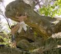 Jacky Godoffe in Menumental (Rocher de la Salamandre)