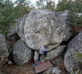 Thierry Gu�guen in Antin�a (Rocher de Milly) - serie of 2 pictures 