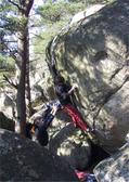 Thierry Gu�guen in Cocoon (Drei Zinnen)