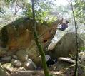Thierry Gu�guen in Grain de Folie (Rocher de la Salamandre)