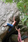 Thierry Gu�guen in Hic et Nunc (Rocher Gr�au)