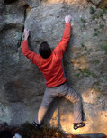 Ir�n�e Bernard in L'Ouie 7 (Rocher d'Avon Ouest)
