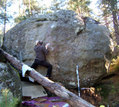 Jean-Claude Lorenzoni in La Bais�e Niera (Rocher Cailleau)