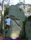 Jean-Pierre Roudneff in Roulotte-Ruse (Apremont Butte aux Peintres) - serie of 3 pictures 