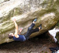 Jesse van der Werf in Vandale (Rocher Cailleau) - serie of 2 pictures 