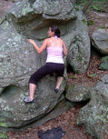 Julie Crestey in Le Pignon (Dampierre Maincourt) - serie of 3 pictures 