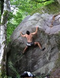 Eric L�tot in Le Mur � Bottol' (Le Pendu d'Huison)