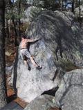 Eric Lucas in Deltaroc (Vallon de la Solitude)