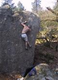 Eric Lucas in L'�peron Sauvage (Gorges du Houx)