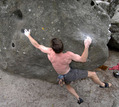 Ludovic Gu�rin in Le Petit Nez en aller-retour (Roche aux Sabots)