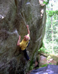 Manuel Marqu�s in Veni (Restant du Long Rocher Nord) - serie of 5 pictures 