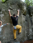 Marco Dunand in - (Roche aux Sabots) - serie of 2 pictures 