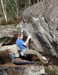 Marco Dunand in Les Paires Dodues (Gorge aux Ch�ts) - serie of 3 pictures 