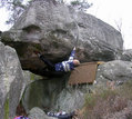 Manuel Marqu�s in La Ligne Noire (Apremont Vallon de Sully)