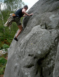 Olivier Cazeaux in - (Rocher Canon)