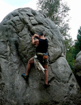 Olivier Cazeaux in - (Rocher Canon)
