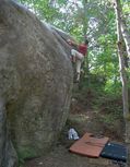 Pascal Etienne in Myst�res (Puiselet Mont Sarrasin)