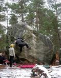 Pascal Lagarde in La Travers�e du D�vers (Bois Rond) - serie of 4 pictures 