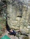 Patrick Lefaucheur in Les Trois Lancers (Rocher du Potala) - serie of 6 pictures 