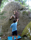 Philippe Jaubert in �mission en Direct (S�gognole) - serie of 3 pictures 