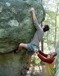 Pierre Bonche in Footrix le Retour (Franchard Isatis) - serie of 6 pictures 