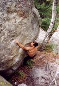 Yano Sala�n in L'Envers du D�cor (Rocher Canon) - serie of 2 pictures 